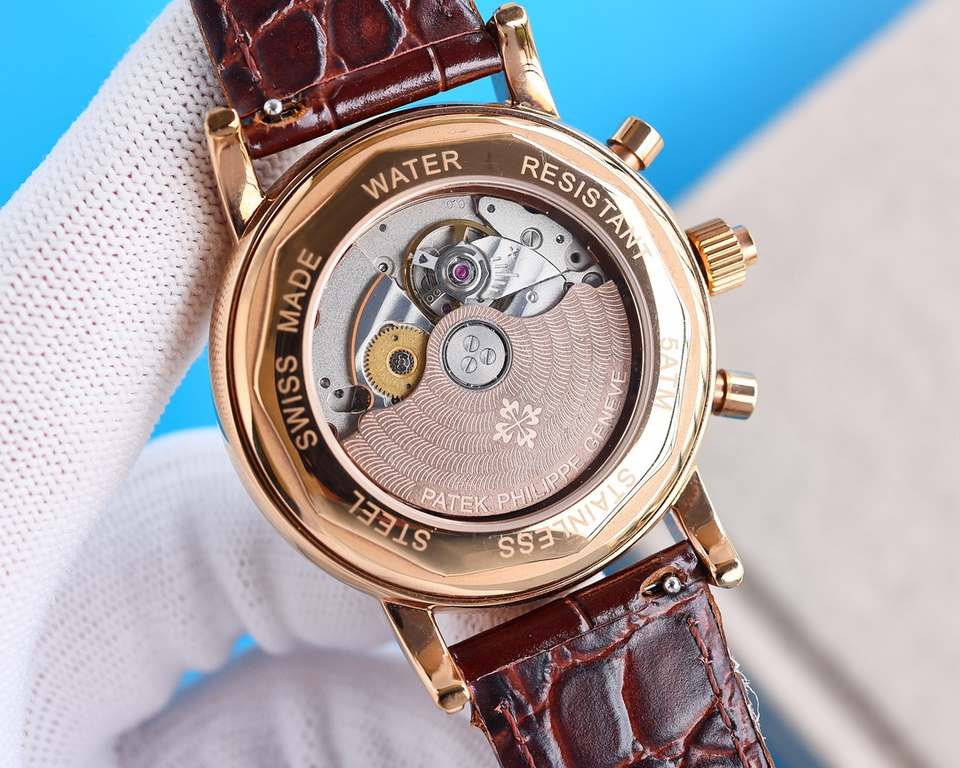 2022 New listing   Patek Philippe (real picture) Patek Philippe The aristocrat's work of art! With imported 9100 multifunctional movement (0 returns) ① Functions (Day of the week, Star, Calendar, MonthMoonSun) Imported 3