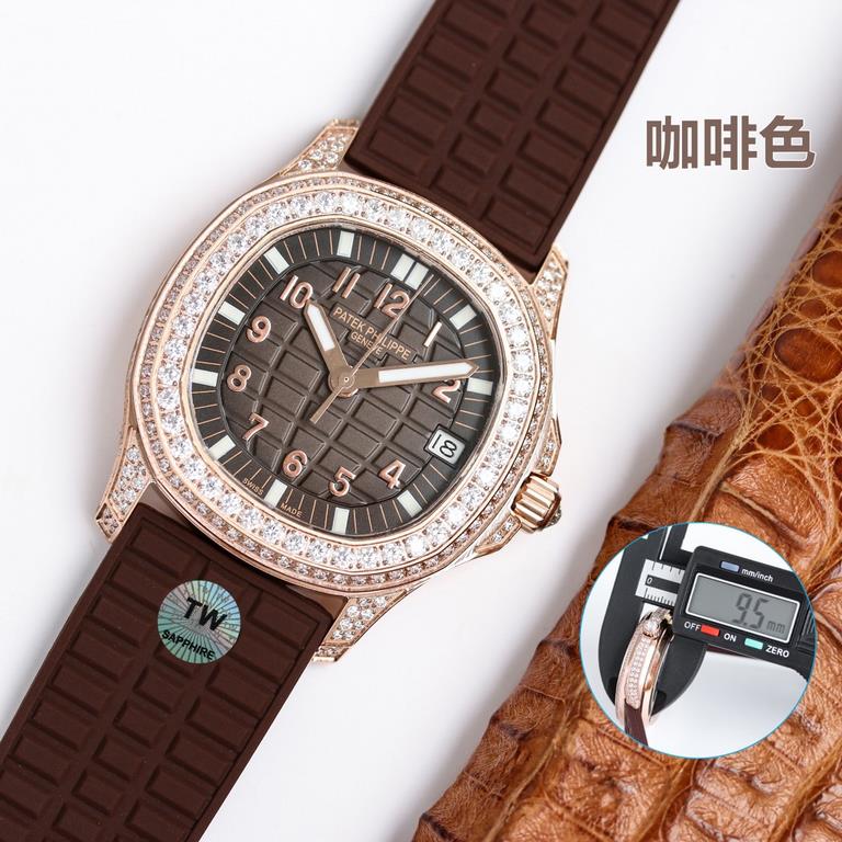 TW presents Patek Philippe AQUANAUT Women's Mechanical Series, creating the best copies on the market and bringing the best experience on the net, valiantly Collectible luxury Welcome to the tasting of all watch friends.