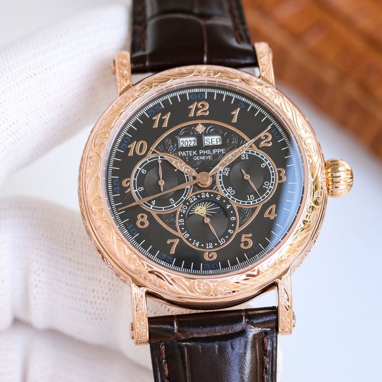 [A pale and strong iron stroke] High-value new product, rustic. Vintage. Craftsmanship! Patek Philippe Classic Grande Complication Multifunction Perpetual Calendar The team worked for more than two years to design the Pa