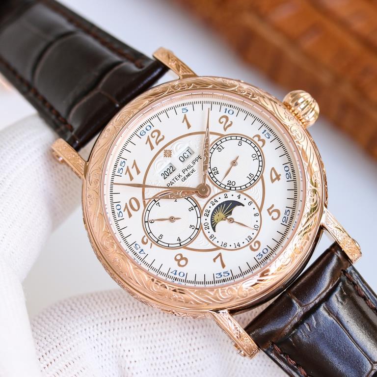 [A pale and strong iron stroke] High-value new product, rustic. Vintage. Craftsmanship! Patek Philippe Classic Grande Complication Multifunction Perpetual Calendar The team worked for more than two years to design the Pa