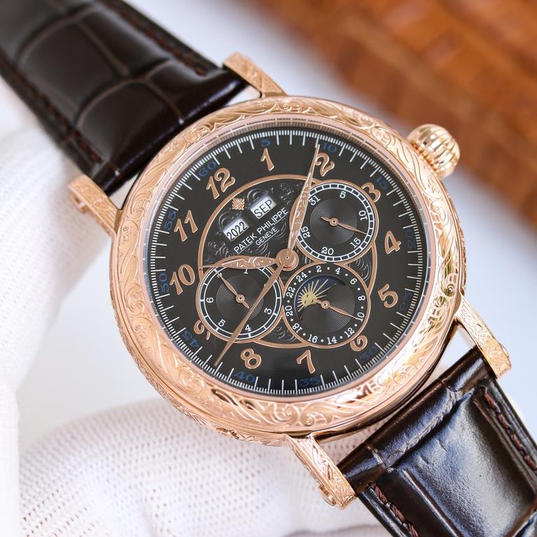 [A pale and strong iron stroke] High-value new product, rustic. Vintage. Craftsmanship! Patek Philippe Classic Grande Complication Multifunction Perpetual Calendar The team worked for more than two years to design the Pa