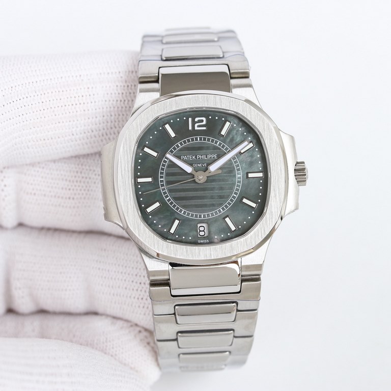 [2024 Super God's work Top version] Patek. Philippe Sport Elegance Nautilus Women's Watch P is strong! Feel free to compare the details1  with customized version 9015 machine change Cal.324sc automatic movement, 45 hours