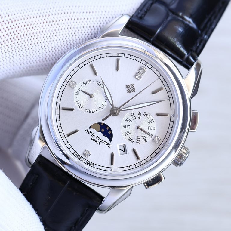 2022 New Patek Philippe New listing   (real picture) Patek Philippe The aristocrat's work of art! With imported 9100 multifunctional movement (0 repairs) functions (24 hours, day of the week, star, monthmoonsun) imported