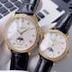 new first push 2020 hot new Patek Philippe (couples pair of watches   upgraded version of the true moon phase function watch series), ushered in a new member. The word fashion high-end atmosphere, using a unique Swiss ET