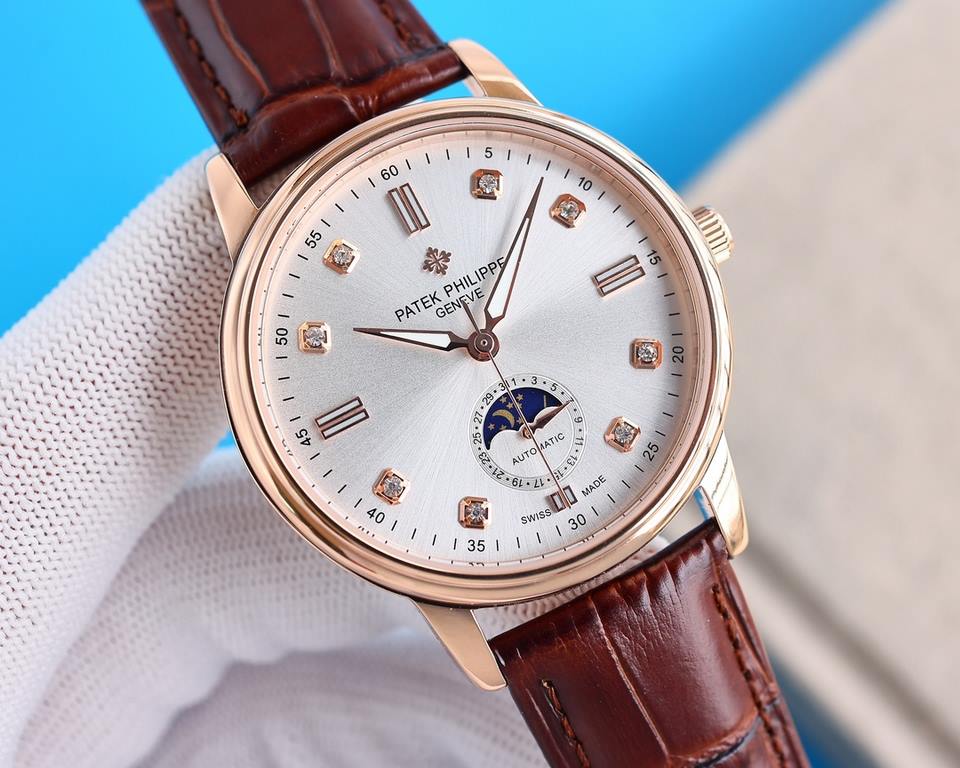 Explosive models and then upgraded]  ② ③       Patek Philippe Patek Philippe men's wristwatches         Patek Philippe Patek Philippe Patek Philippe men's wristwatches. The Moonphase collection, in keeping with Patek Phi