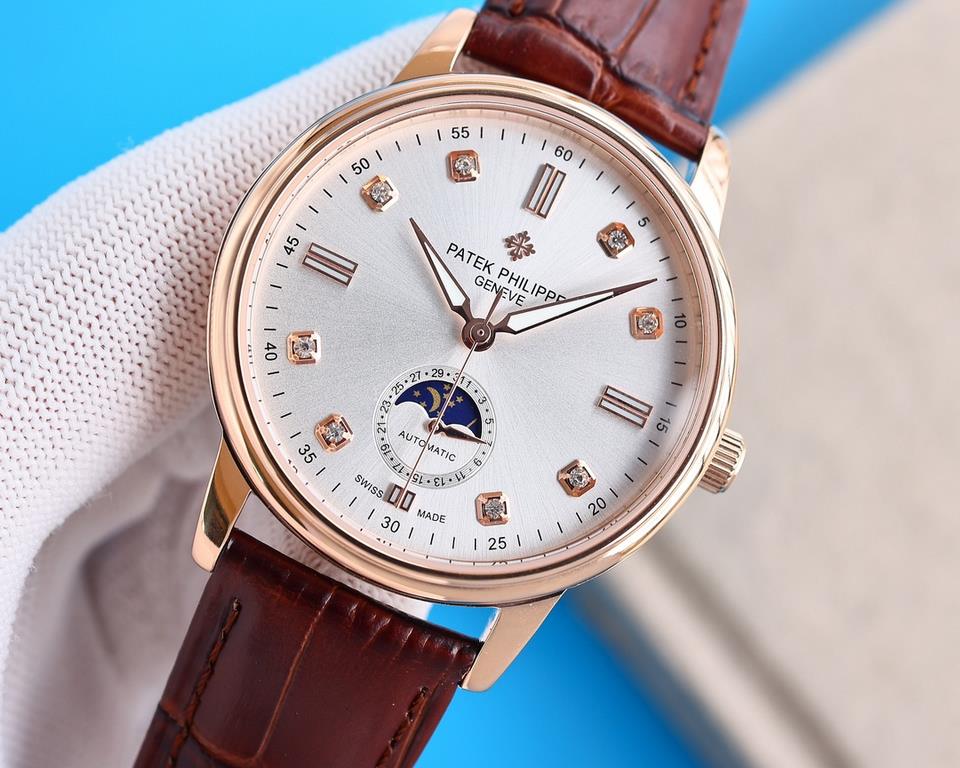 Explosive models and then upgraded]  ② ③       Patek Philippe Patek Philippe men's wristwatches         Patek Philippe Patek Philippe Patek Philippe men's wristwatches. The Moonphase collection, in keeping with Patek Phi