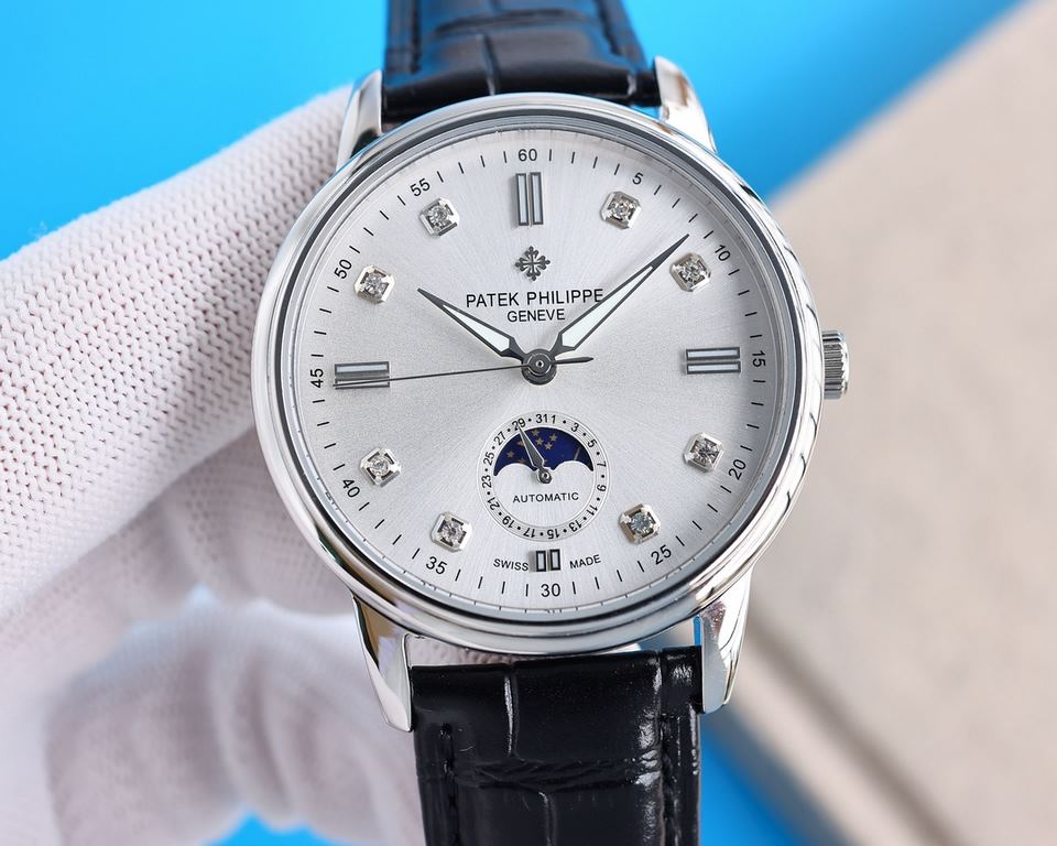 Explosive models and then upgraded]  ② ③       Patek Philippe Patek Philippe men's wristwatches         Patek Philippe Patek Philippe Patek Philippe men's wristwatches. The Moonphase collection, in keeping with Patek Phi