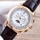 2022 New listing   Patek Philippe (real picture) Patek Philippe The aristocrat's work of art! With imported 9100 kinetic multi-function 7-hand movement (0 repairs) ① Functions (kinetic, 24 hours, day of the week, star, m