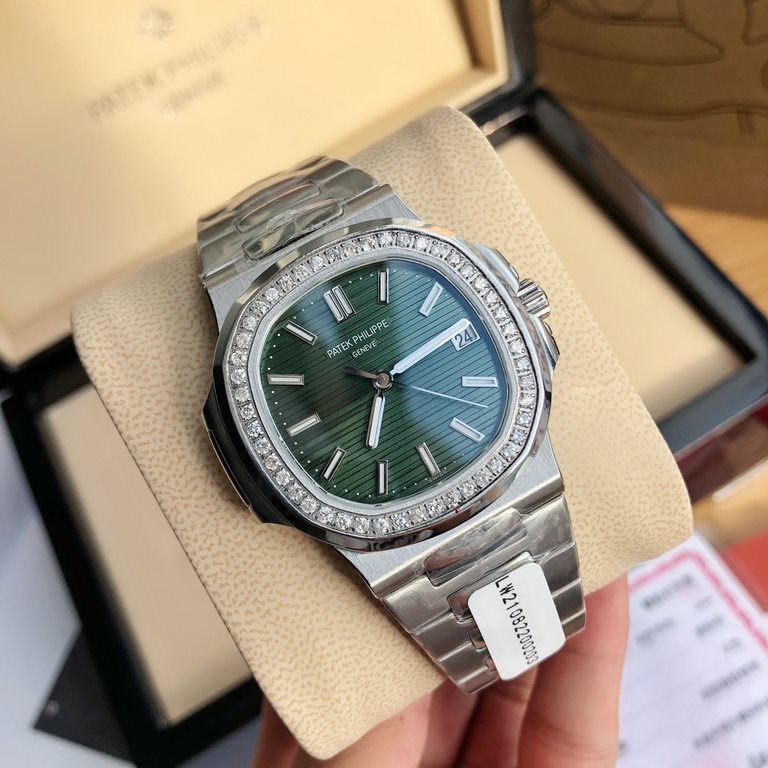 Boxed Support Hong Kong and USA direct shippingPatek Philippe's Nautilus collection, commonly known as the King of Steel, is a sturdy and distinctive watch with a price tag that's not too expensive compared to other PP m