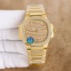 Nautilus 7118 series of high value women's watches, gold senior and white   [2024 super god work top version] Patek. Philippe Sport Elegant Nautilus Women's Watch P Strong! Feel free to compare the details1 With customiz