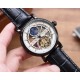 Men's favorite skeleton watch  Newest】：Patek Philippe  Best Design Exclusive First 【Type】：Boutique men's watches[Strap] Genuine cowhide leather strap【Movement】：High-end automatic mechanical movement[Mirror] mineral reinf