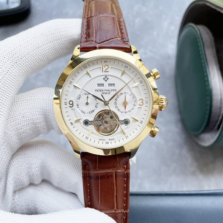 Patek Philippe Patek Philippe Patek Philippe boutique men's watches, multi-functional design, noble atmosphere, gentleman style, excellent quality, hot sale all over the city. Adopting automatic mechanical movement, top-