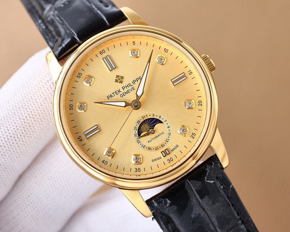 Explosive models and then upgraded]  ② ③       Patek Philippe Patek Philippe men's wristwatches         Patek Philippe Patek Philippe Patek Philippe men's wristwatches. The Moonphase collection, in keeping with Patek Phi