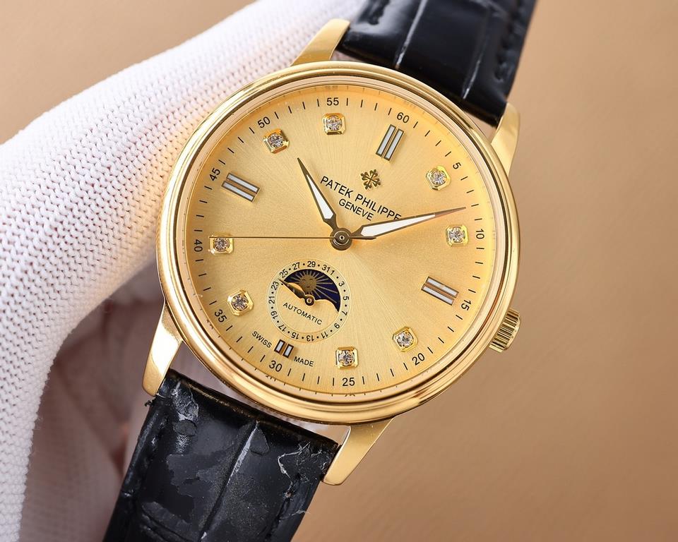 Explosive models and then upgraded]  ② ③       Patek Philippe Patek Philippe men's wristwatches         Patek Philippe Patek Philippe Patek Philippe men's wristwatches. The Moonphase collection, in keeping with Patek Phi