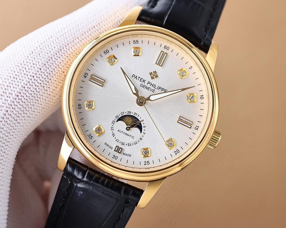 Explosive models and then upgraded]  ② ③       Patek Philippe Patek Philippe men's wristwatches         Patek Philippe Patek Philippe Patek Philippe men's wristwatches. The Moonphase collection, in keeping with Patek Phi