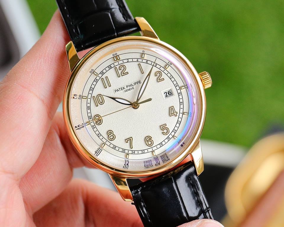 2022  Patek Philippe, hot new style, Patek Philippe new pot mirror, took up to 6 months! Ultra-thin men's automatic mechanical wristwatch, using imported original 9015  movement, 28,800 vibrations per hour, zero return  