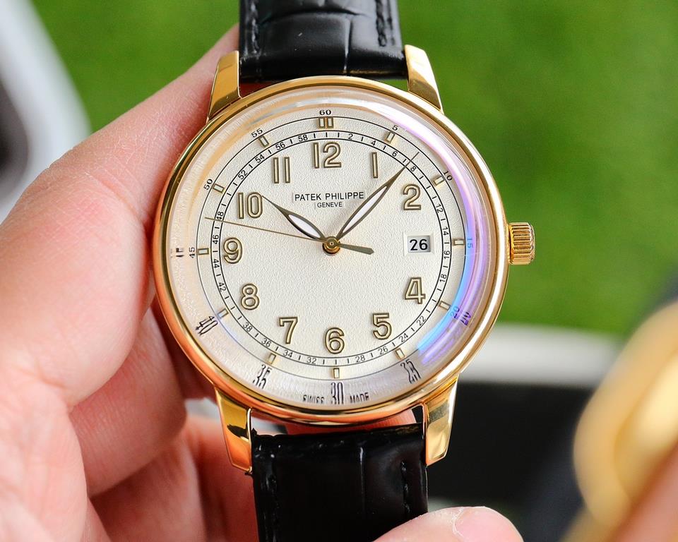 2022  Patek Philippe, hot new style, Patek Philippe new pot mirror, took up to 6 months! Ultra-thin men's automatic mechanical wristwatch, using imported original 9015  movement, 28,800 vibrations per hour, zero return  