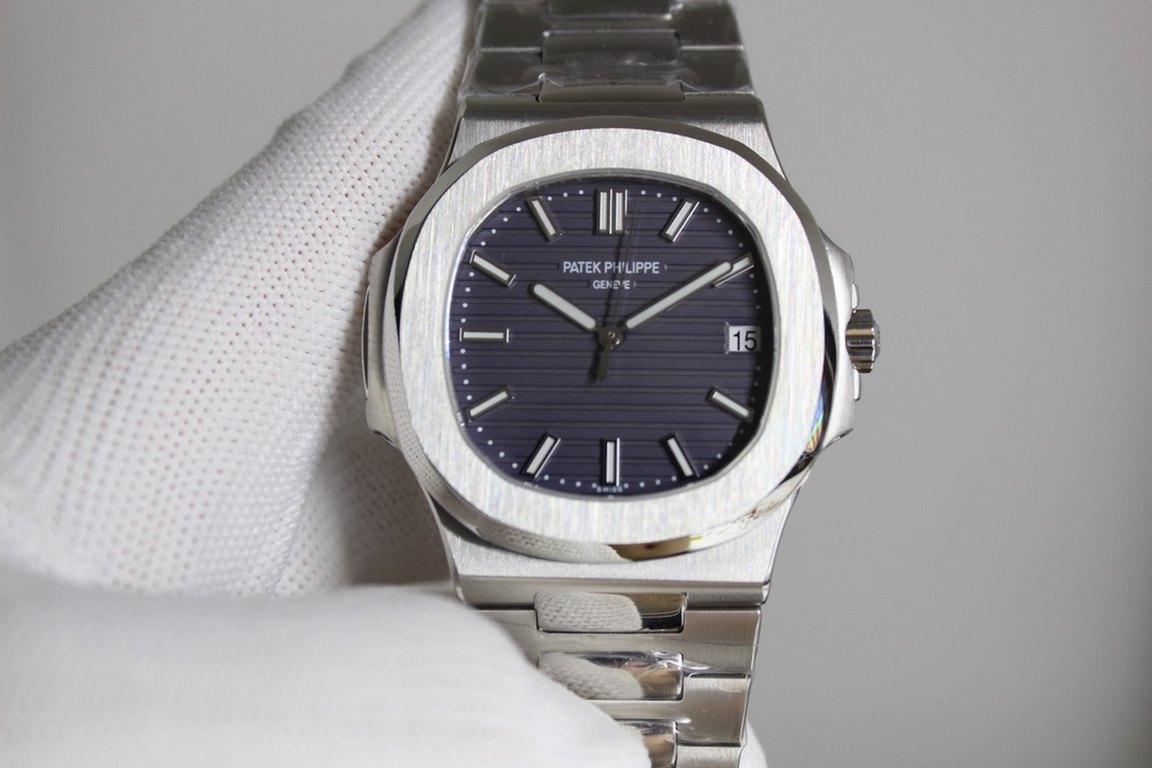 PATEK PHILIPPE 】Patek Philippe. Elegant Sports Series 57111A Nautilus, PP shocked the production of the king of steel watch, the best antidote program on the net, with Patek Philippe 9015 machine to change Cal.324 self-w