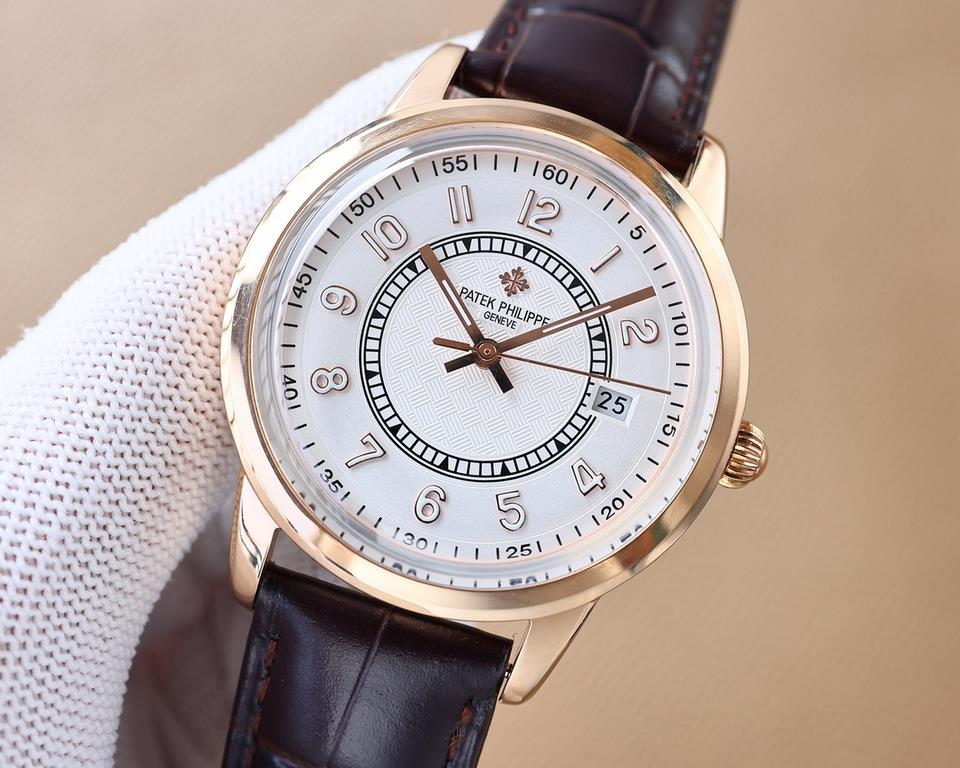 2023   Patek Philippe, hot new style, Patek Philippe new pot mirror, took up to 6 months! Ultra-thin men's automatic mechanical wristwatch, using imported original 9015  movement, 28,800 vibrations per hour, zero return 