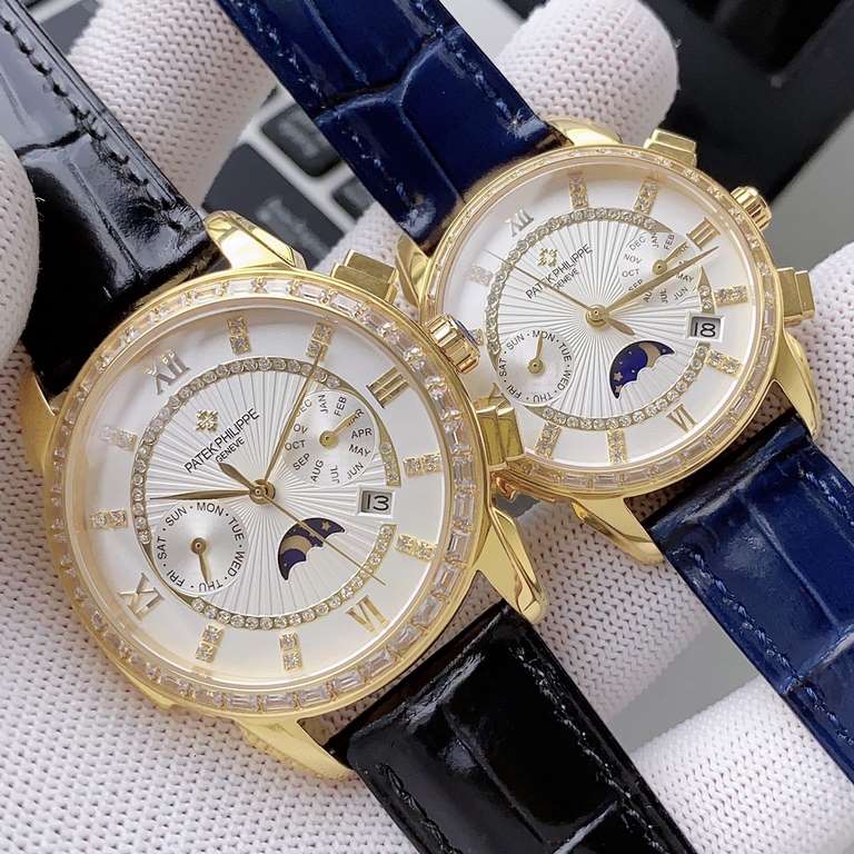 Preferred Goods      Exclusive Research and Development Patek Philippe Complications Chronograph Collection Launched  Patek Philippe Perpetual Calendar Couple's Watch! Xiaohongshu explosive [love] multi-function watch Of