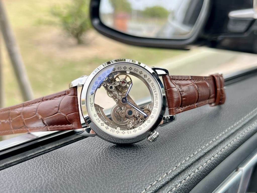 Same. Patek Philippe - PatekPhilippe   fine men's watches       The new skeletonized design, skillful, unique, noble atmosphere, gentleman style. Adopting automatic mechanical movement, top-grade 316 stainless steel case