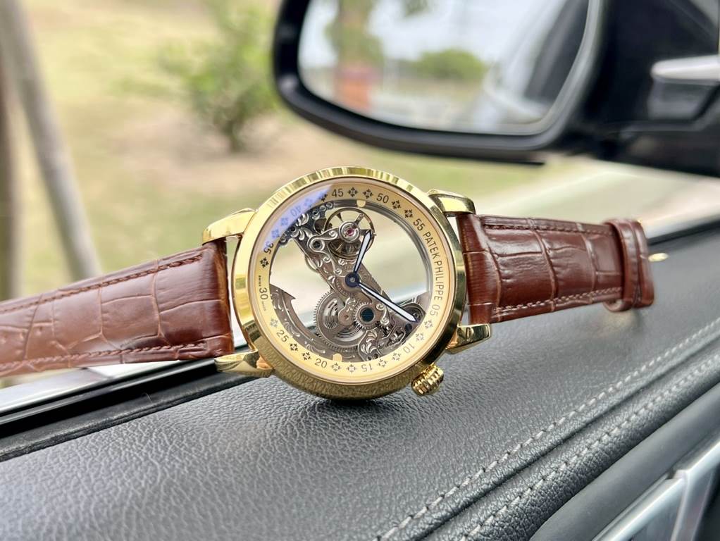 Same. Patek Philippe - PatekPhilippe   fine men's watches       The new skeletonized design, skillful, unique, noble atmosphere, gentleman style. Adopting automatic mechanical movement, top-grade 316 stainless steel case