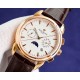 [Rose][Rose] PP newest model Patek Philippe Patek Philippe with imported 9100 multi-function movement (zero return) function (24 hours, day, star, month) imported 316 steel! With imported Italian calfskin! Original foldi