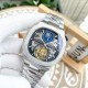 Philippe Patek Philippe boutique men's watches, multifunctional skeleton design, noble atmosphere, gentleman style, excellent quality, hot sale all over the city. Adopt automatic mechanical movement, top 316 steel case, 