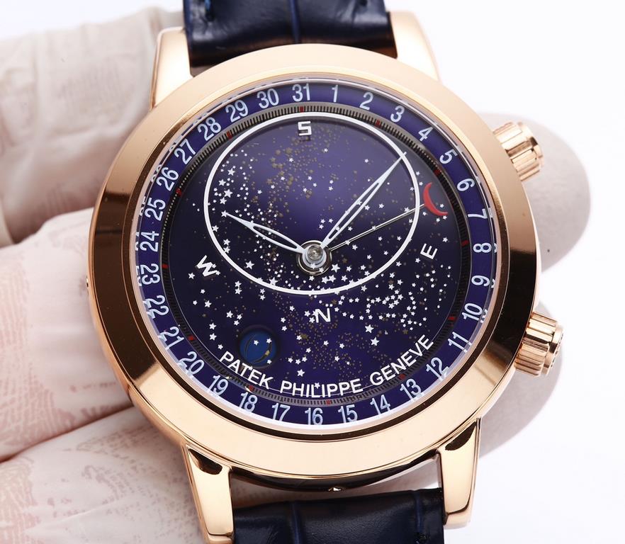 PP.Patek Philippe Star the highest version of the market Function and movement with the same authentic, using Cal.240 pearl tourbillon ultra-thin movement, Patek Philippe Star upgraded Ultimate V5 version! This time to d