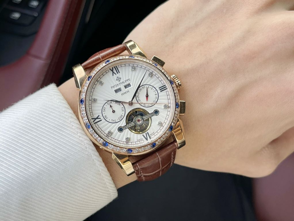 Same. Patek Philippe - PatekPhilippe   fine men's watches      new multi-functional design, skillful, unique, noble atmosphere, gentleman style. Adopting automatic mechanical movement, top-grade 316 stainless steel case,