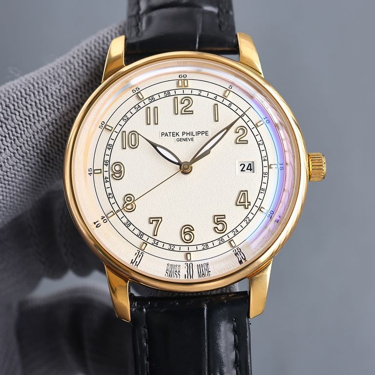 The latest style   Patek Philippe PATEK PHILIPPE Classic. Exclusive market latest pot glass material, super strong 3D three-dimensional sense, ultra-thin process, diameter 42mm  , style using the original 9015  movement,