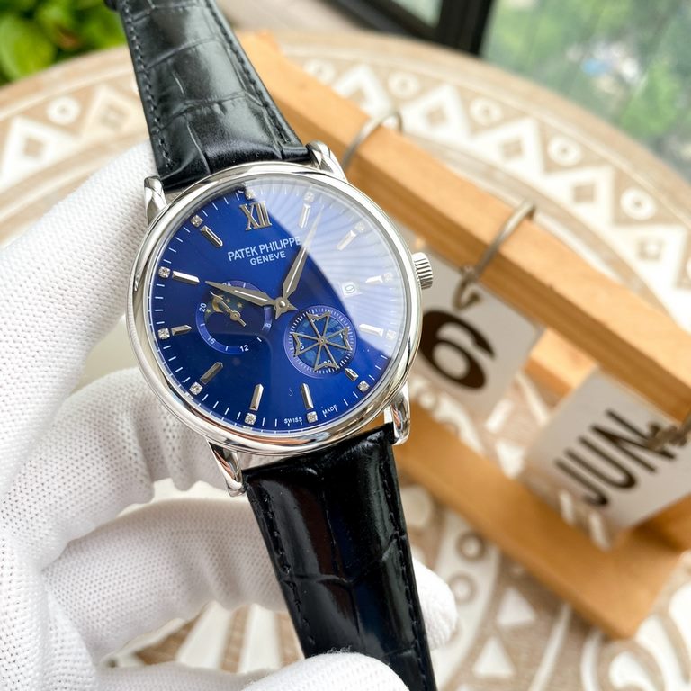 Patek Philippe - Patek.Philippe   boutique men's watches, multi-functional design, skillful, unique, noble atmosphere, gentleman style. Using imported Citizen mechanical movement, top 316 stainless steel case, mineral su