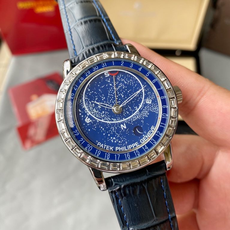 Patek Philippe - Star Upgrade Ultimate Edition Upgraded Galaxy Model 6102 Model 6104 Grande Complication Collection   Geneva Dome Can you imagine wearing the stars on your wrist This star watch is unique special astrolog