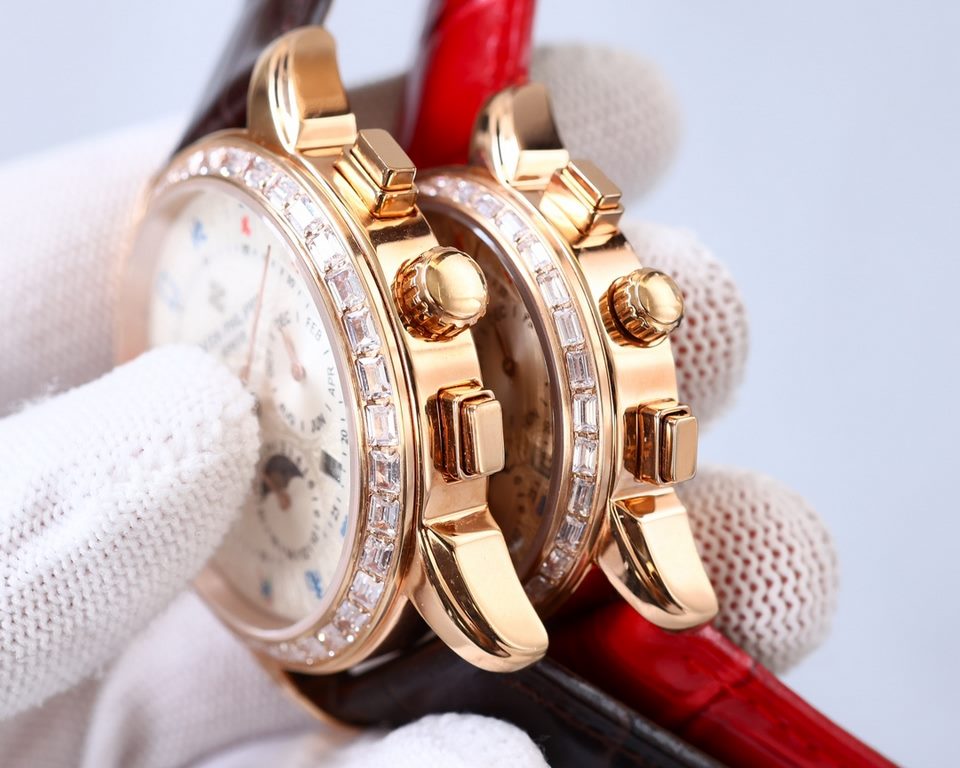 Patek Philippe PATEKPHILIPPE Overseas Edition, 1851 Patek founder Anthony launched mahjong classical couple series of wristwatches, will be a hit, in the London World Expo was selected by the British Queen Victoria, thus