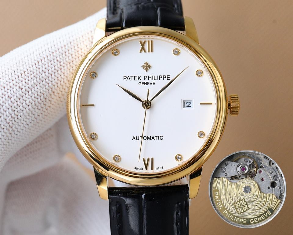 . [The latest force      Popular models] PATEK PHILIPPE   PATEK PHILIPPE The highest version of the premium automatic wristwatch! Men's wristwatch  Simple but not lose the atmosphere 40mm diameter, 316 stainless steel ca