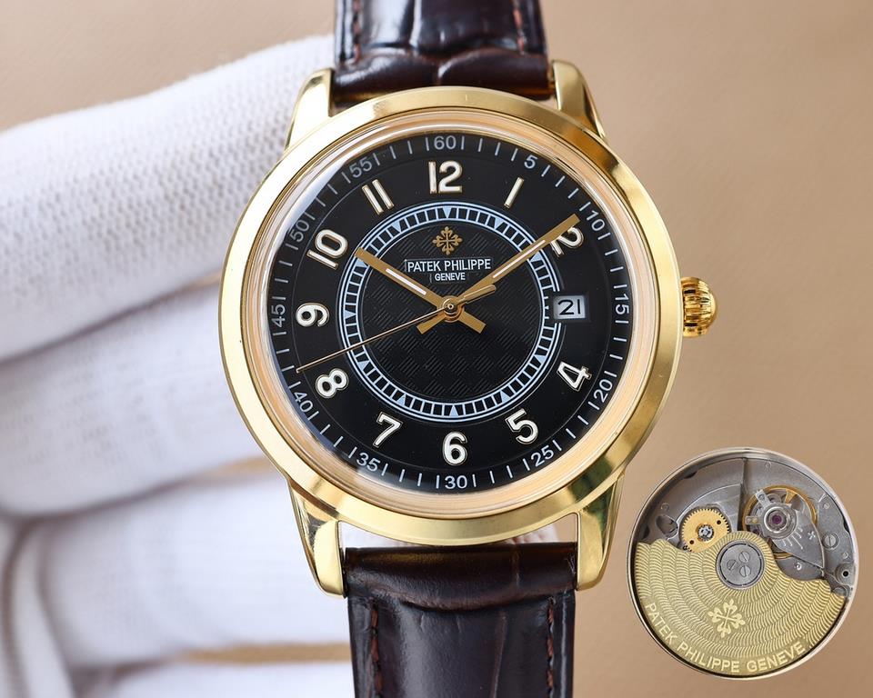 2023   Patek Philippe, hot new style, Patek Philippe new pot mirror, took up to 6 months! Ultra-thin men's automatic mechanical wristwatch, using imported original 9015  movement, 28,800 vibrations per hour, zero return 