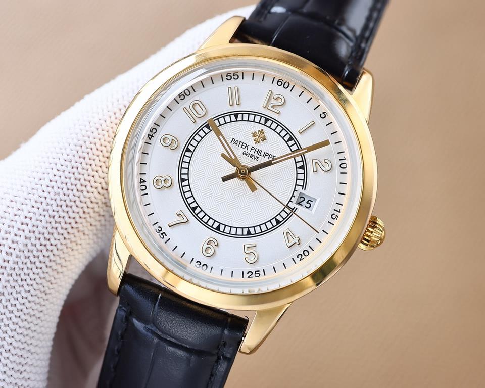 2023   Patek Philippe, hot new style, Patek Philippe new pot mirror, took up to 6 months! Ultra-thin men's automatic mechanical wristwatch, using imported original 9015  movement, 28,800 vibrations per hour, zero return 