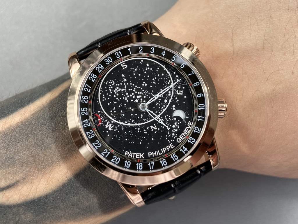 [Moon] luminous version   (on the map high concessions) replica patek philippe star upgraded corrected version V5 was officially launched, this version of the correction and the official consistent clockwise calendar dir