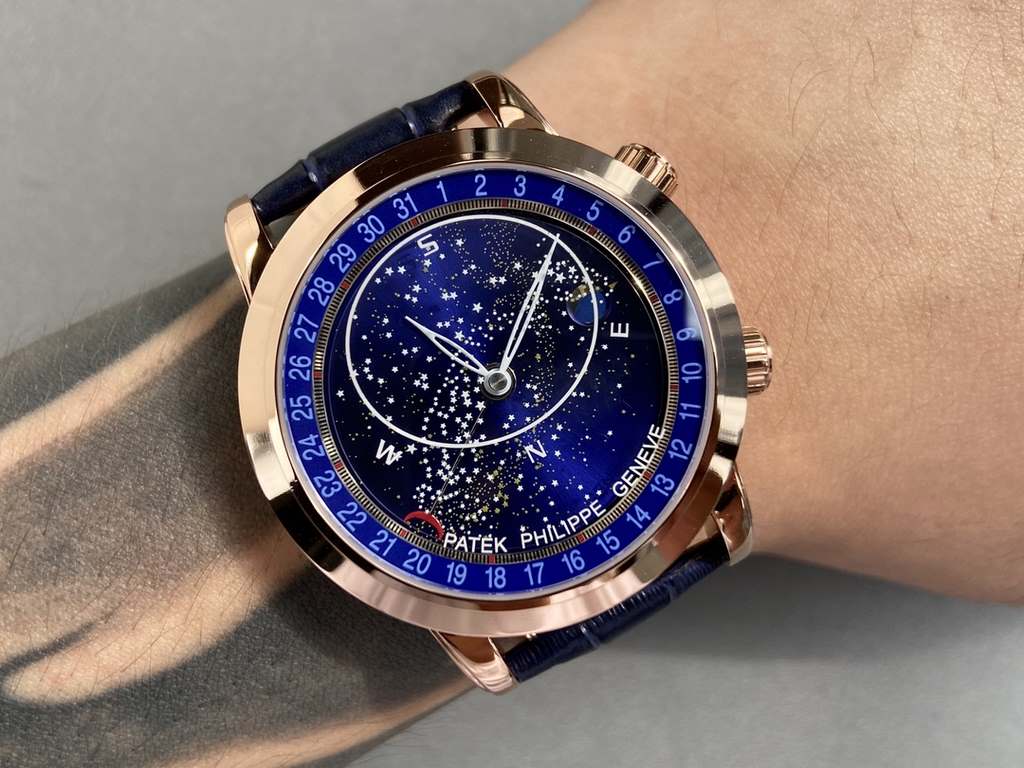 [Moon] luminous version   (on the map high concessions) replica patek philippe star upgraded corrected version V5 was officially launched, this version of the correction and the official consistent clockwise calendar dir