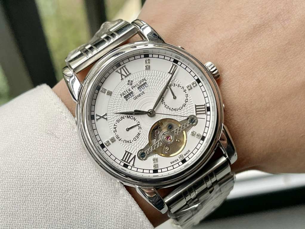 Patek Philippe - PatekPhilippe  fine men's watches      new multi-functional design, skillful, unique, noble atmosphere, gentleman style. Adopting automatic mechanical movement, top-grade 316 stainless steel case, minera