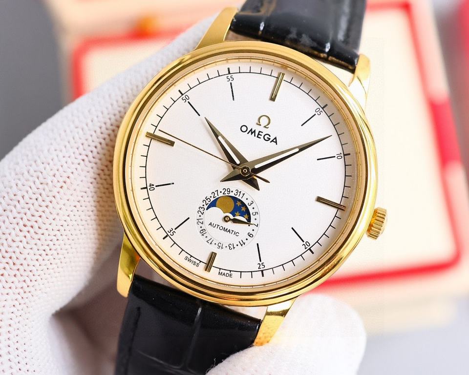 . The store's main push explosive models]  ② ④ Battered Miga Butterfly series men's watches  . Wristwatch moon phase series, upholding the consistent tradition of Patek Philippe, more aesthetic combination of the 6-posit