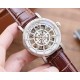 Men's favorite skeleton watch  Newest】：Patek Philippe  Best Design Exclusive First 【Type】：Boutique men's watches[Strap] Genuine cowhide leather strap【Movement】：High-end automatic mechanical movement[Mirror] mineral reinf