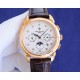 Rose][Rose] Patek Philippe (actual picture) Patek Philippe Aristocratic works of art! With imported 9100 multifunctional movement (0 repairs) functions (24 hours, day of the week, star, month) imported 316 stainless stee