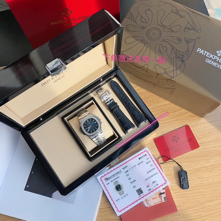 Wholesale box Support Hong Kong, USA direct mailPatek Philippe's Nautilus collection, commonly known as the King of Steel, is a sturdy and distinctive watch with a price tag that's not too expensive compared to other PP 