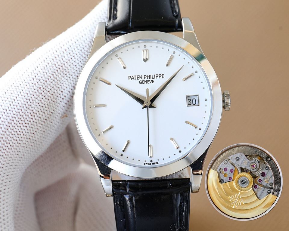 TW classic renewed, Patek Philippe classical watch series - 5296-001．Platinum V3 upgraded version! Thin and qualitative 1. Improve the details of the case, improve the quality of polishing, exclusive restoration of the p