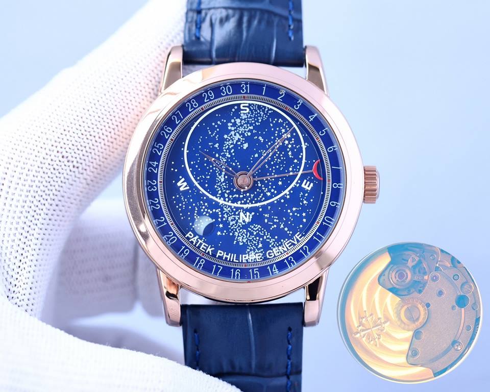 Patek Philippe - Star Upgrade Ultimate Edition Upgraded Galaxy Model 6102 Model 6104 Super Complications Collection   Geneva Dome Can you imagine wearing a starry sky on your wrist This star watch is unique special astro