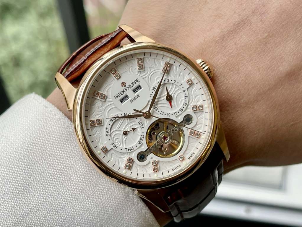 Same. Patek Philippe - PatekPhilippe   fine men's watches      new multi-functional design, skillful, unique, noble atmosphere, gentleman style. Adopting automatic mechanical movement, top-grade 316 stainless steel case,