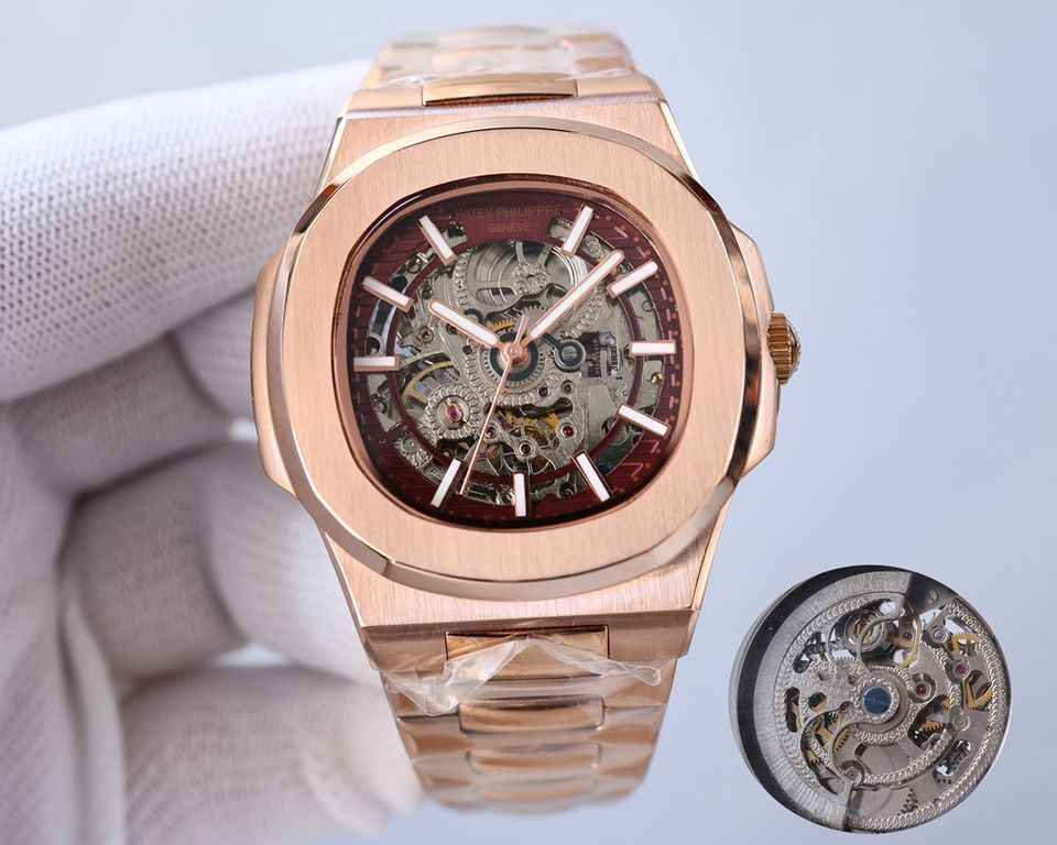 Patek Philippe - Patek.Philippe   boutique men's watches, explosive skeleton design, skillful, unique, noble atmosphere, gentleman style. Adopt automatic mechanical movement, top 316 steel case, mineral super mirror,   t