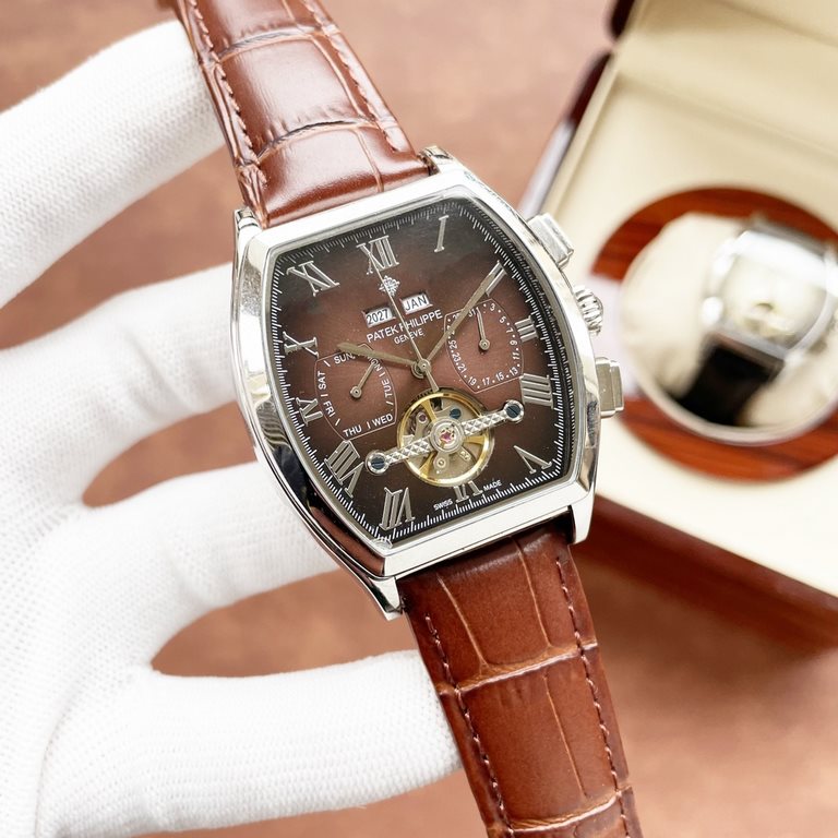 Patek Philippe. Patek Philippe Patek Philippe boutique men's watches, multi-functional design, noble atmosphere, gentleman style, excellent quality, hot sale all over the city. Adopting automatic mechanical movement, top