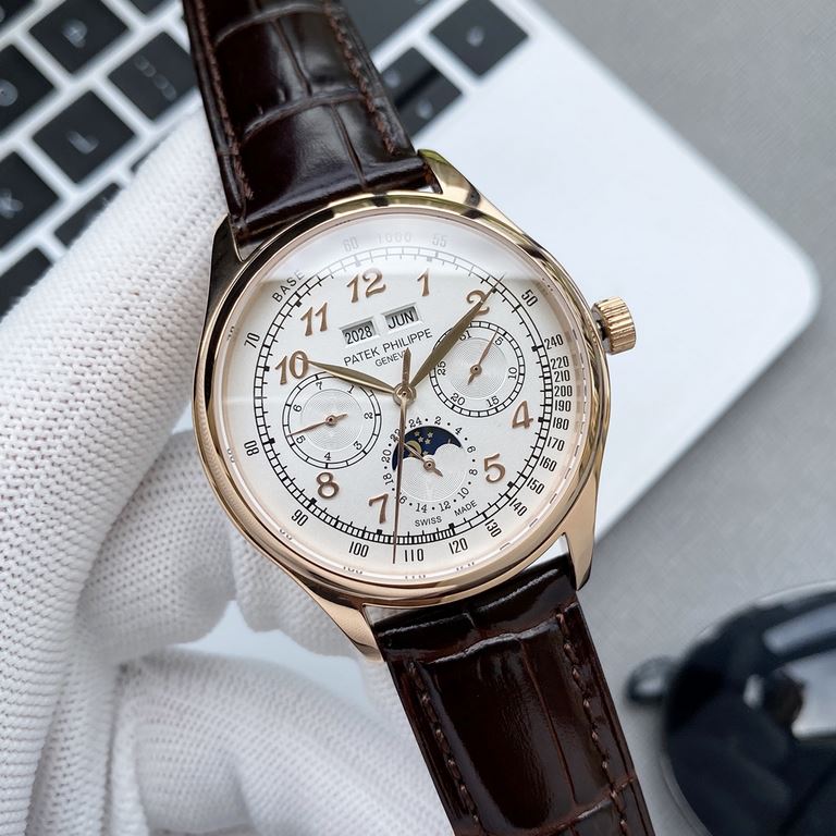 Patek Philippe Super Complications Chronograph Series, the team took three years of meticulous design, regardless of cost, dare to be the first, and strive for perfection, to overcome the difficulties, breakthroughs in m